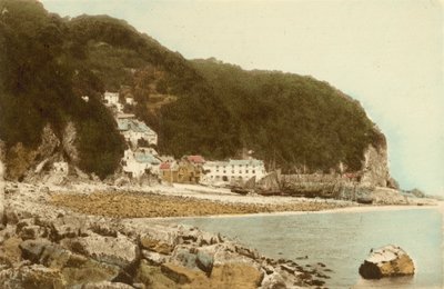 Clovelly vom Strand von English Photographer